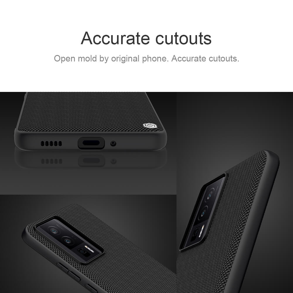 Чехол-крышка NILLKIN для Xiaomi Redmi K60, K60 Pro, Xiaomi Poco F5 Pro (серия Textured)